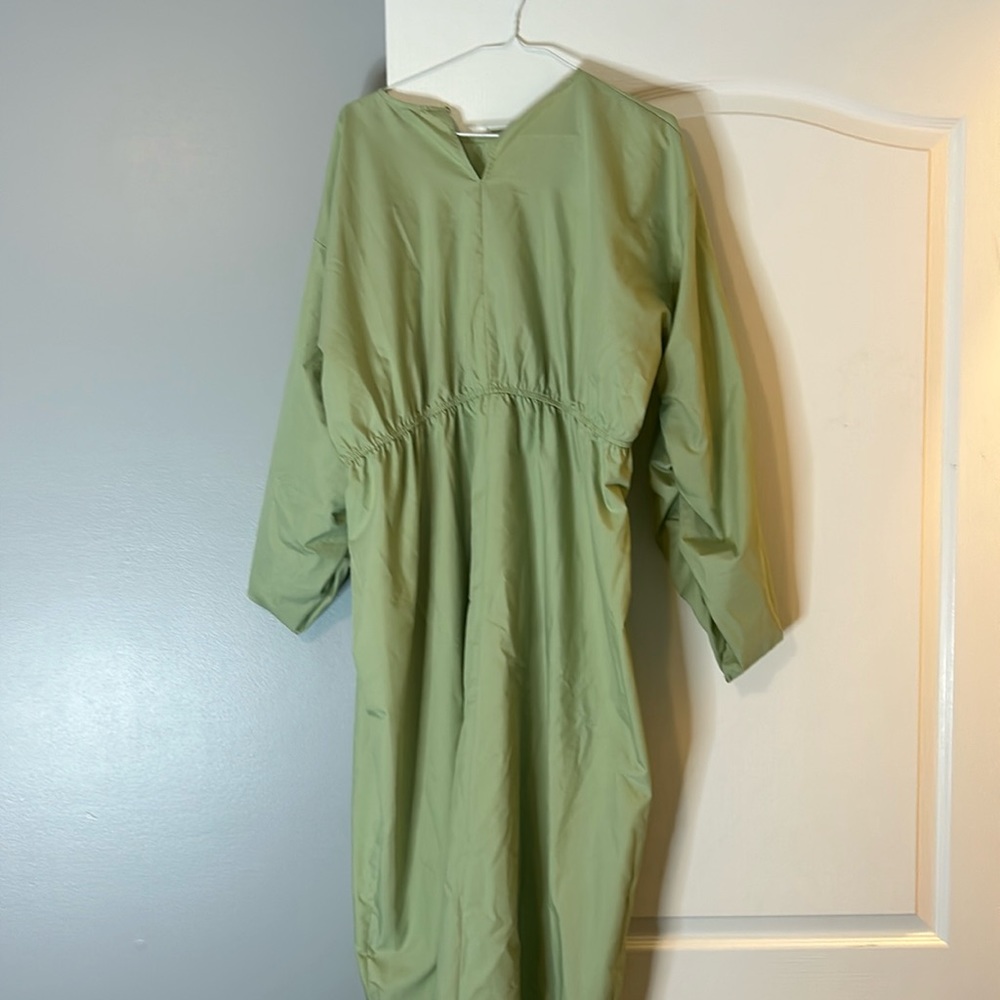 ASOS maxi green dress size 12